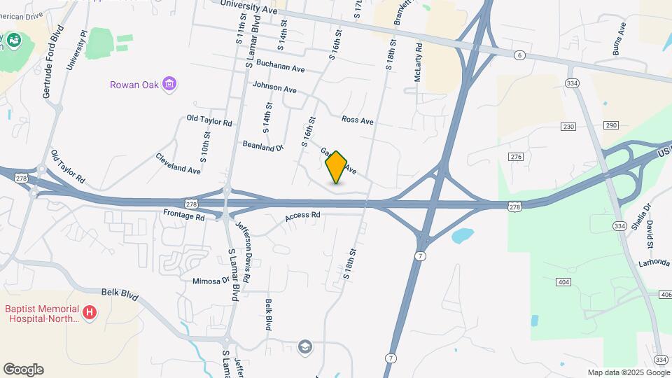 1711 Burney Br Dr Map and Location Details