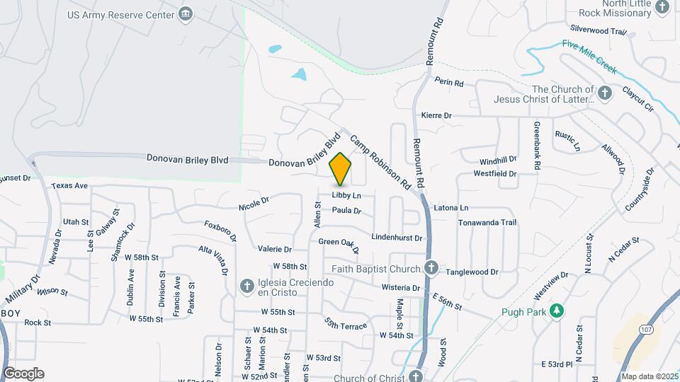 516 Libby Ln Map and Location Details