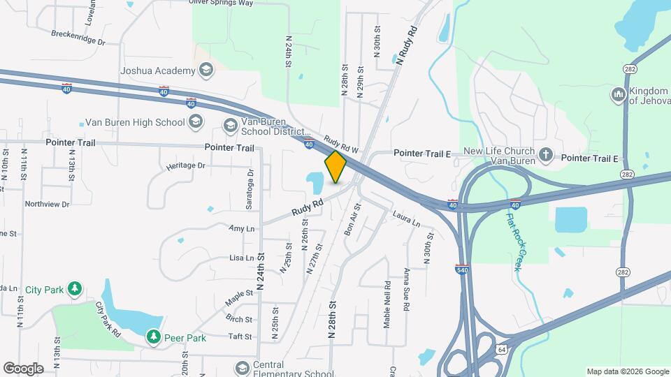 2703 Rudy Rd W Map and Location Details