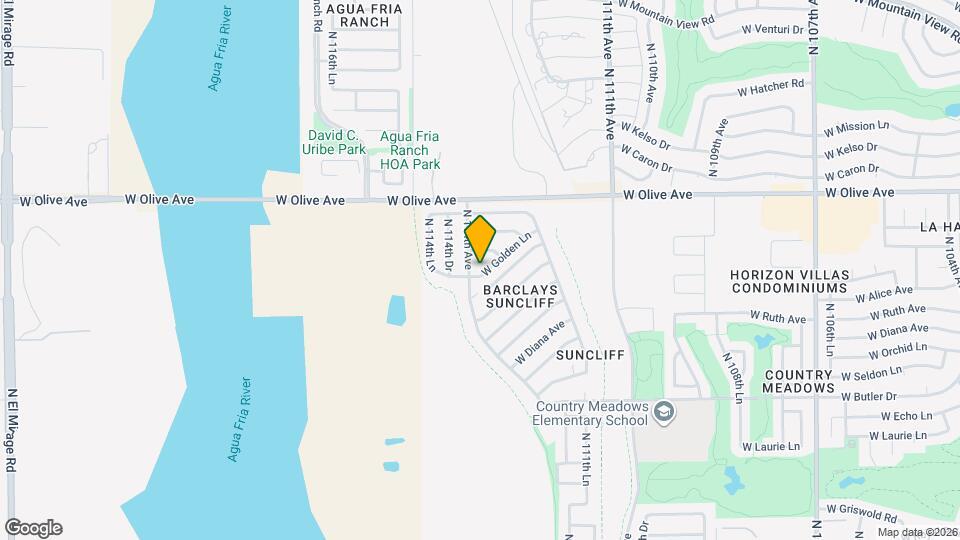 11324 W Golden Ln Map and Location Details
