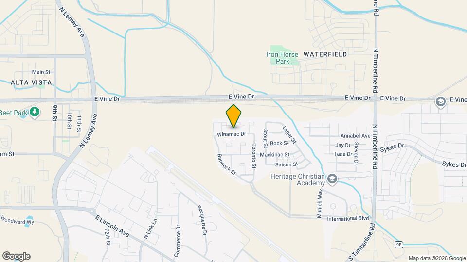 503 Walhalla Ct Map and Location Details