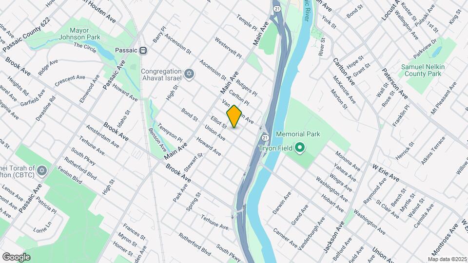 70 Elliot St Map and Location Details