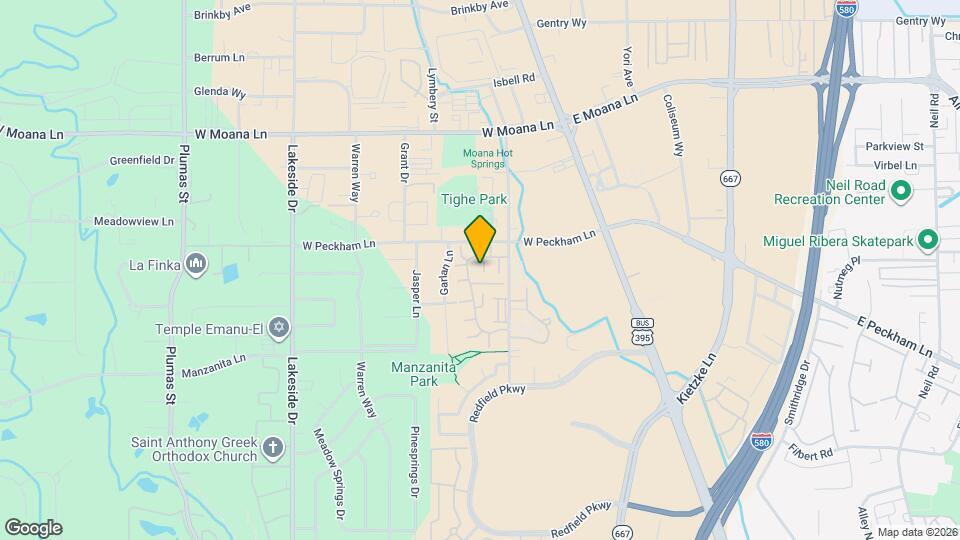 4011 Bluegrass Ct Map and Location Details