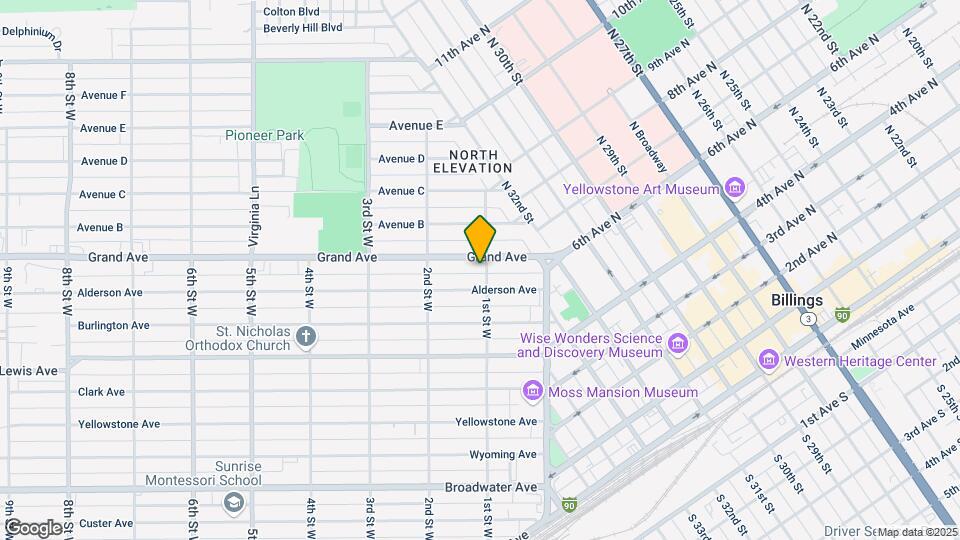 1316.5 1st St W Map and Location Details
