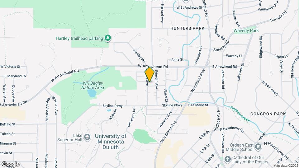 1802 Carver Ave Map and Location Details