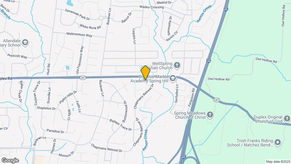 1308 Chapman Ct Map and Location Details