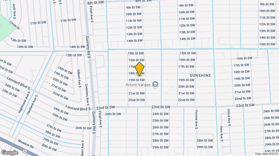 4106 19th St SW Mapa y Detalles de la Ubicación