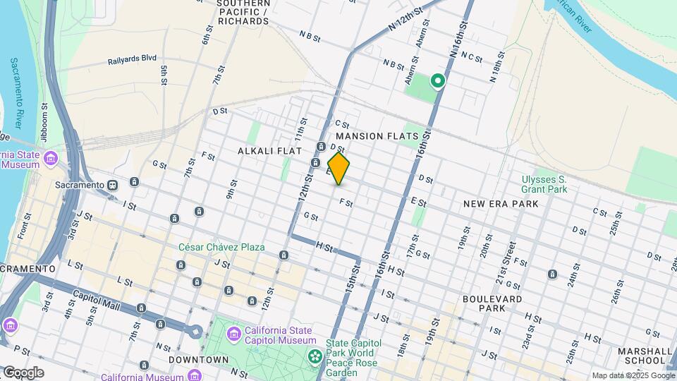 519 13th St Map and Location Details