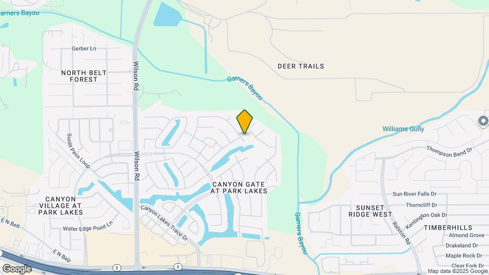 9907 Clanton Pines Dr Map and Location Details