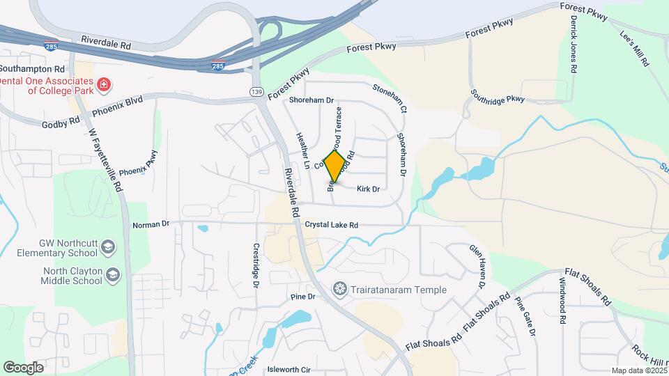 5320 Brentwood Rd Map and Location Details