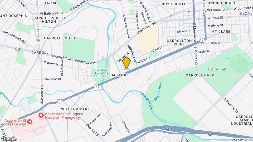 2654 Wilkens Ave Mapa y Detalles de la Ubicación