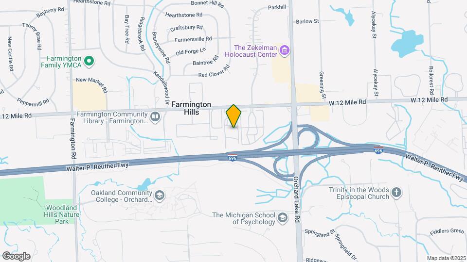 32005 W 12 Mile Rd Map and Location Details