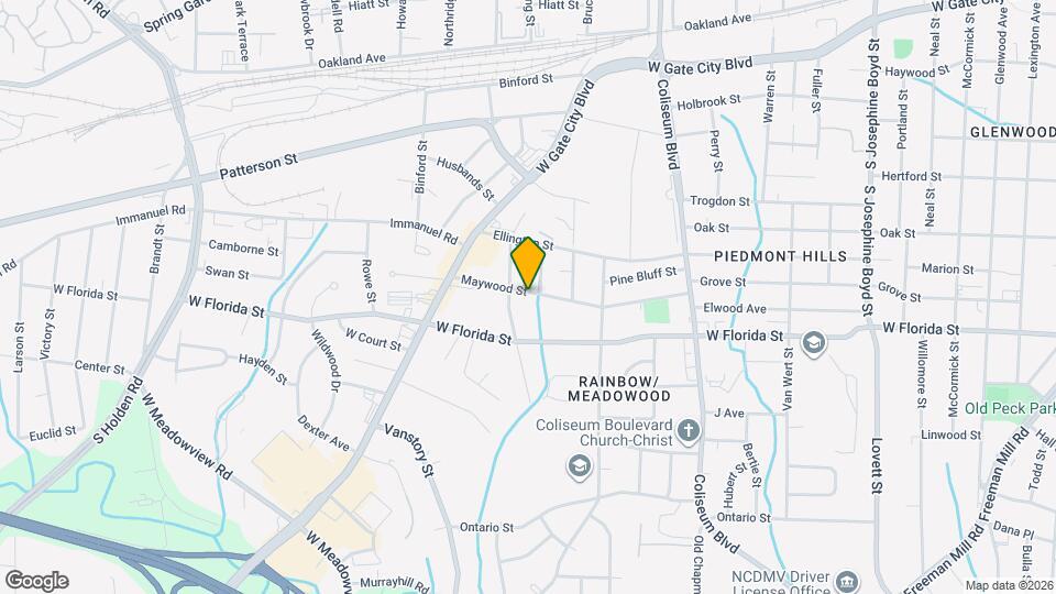 2307 Maywood St Map and Location Details