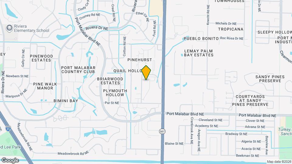 1624 Sunny Brook Ln Map and Location Details