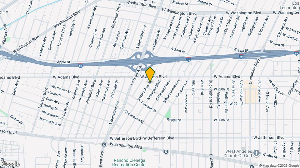 2630 S West View St Map and Location Details