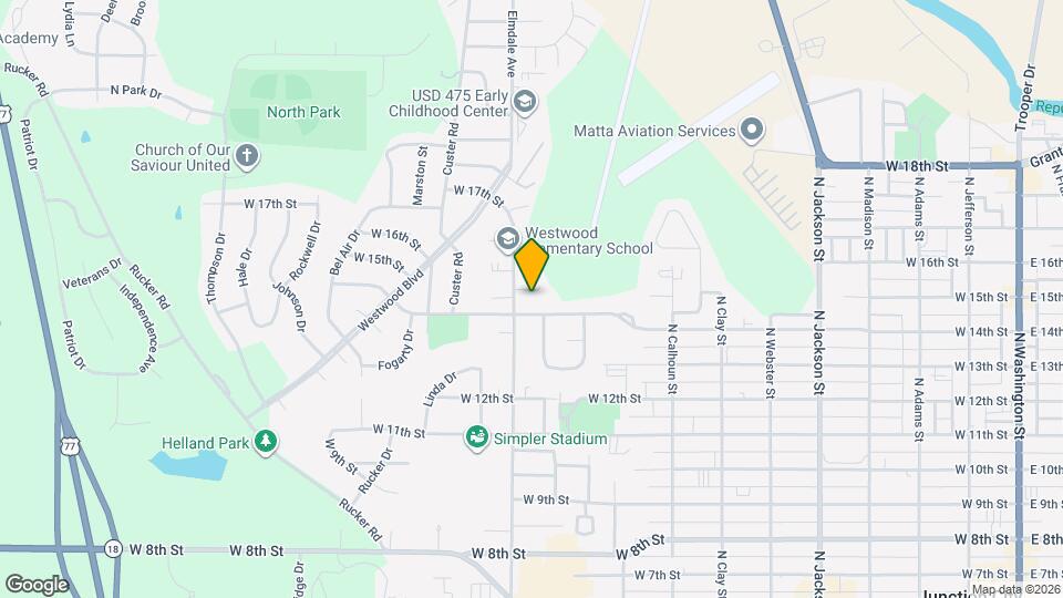 1031 Moss Cir Map and Location Details