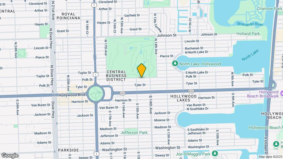 1442 Polk St Map and Location Details