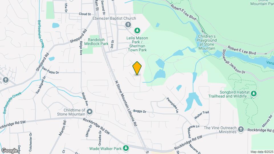 5503 Springwood Ln Map and Location Details