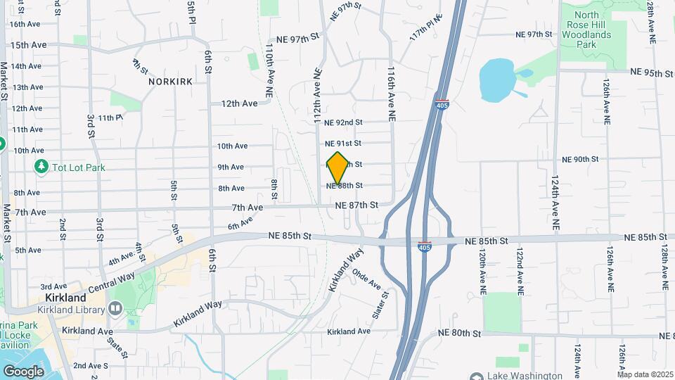 11217 NE 88th St Map and Location Details