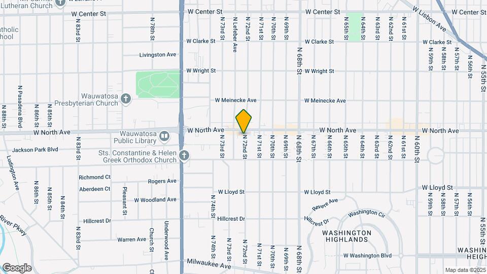 2259 N 72nd St Map and Location Details