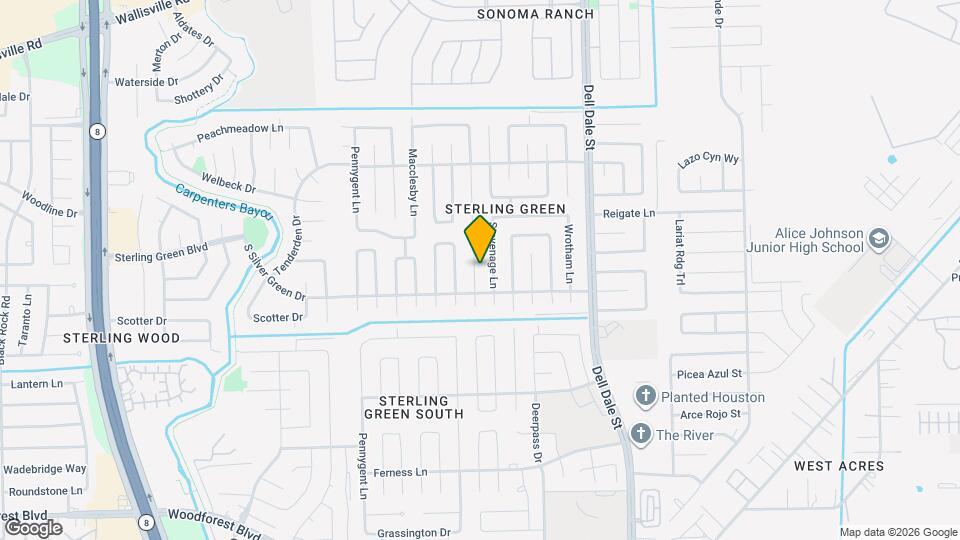 1338 Leadenhall Cir Map and Location Details