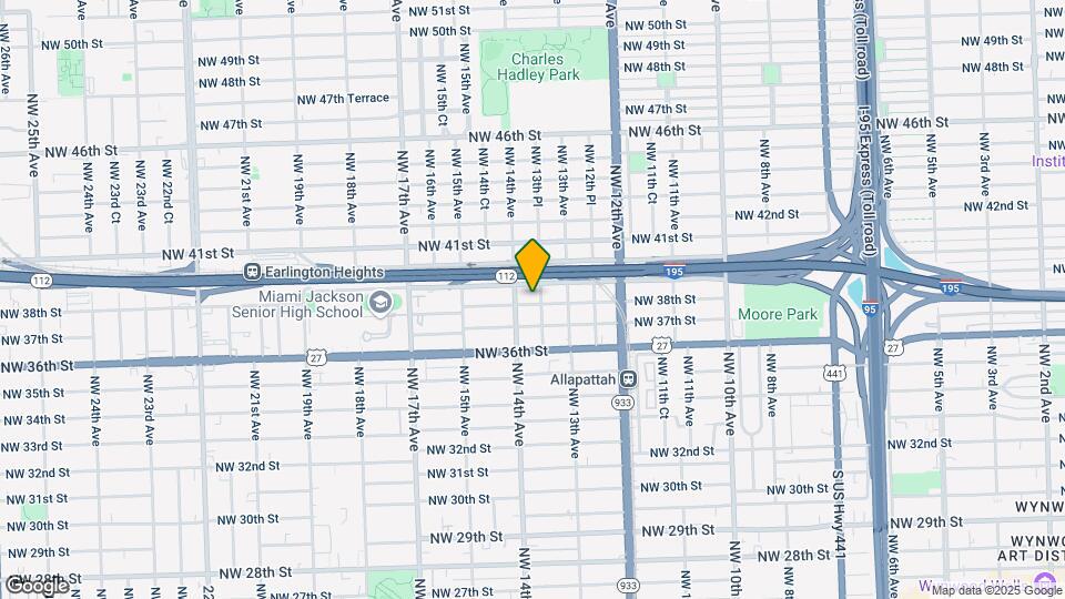 1371 NW 38th St, Unit A2 Map and Location Details