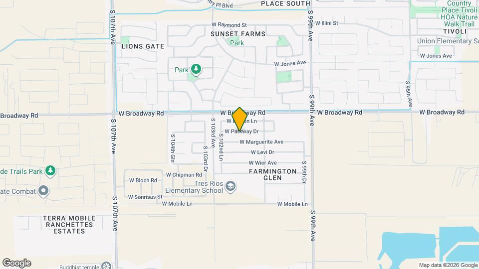 10209 W Parkway Dr, Unit A412 Map and Location Details