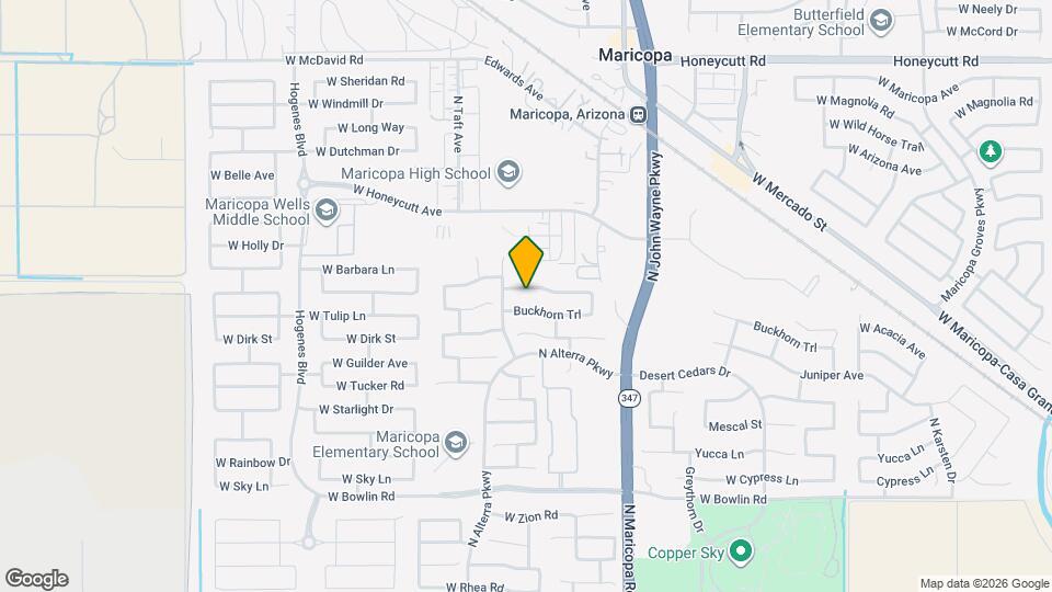 45063 W Jack Rabbit Trail Map and Location Details