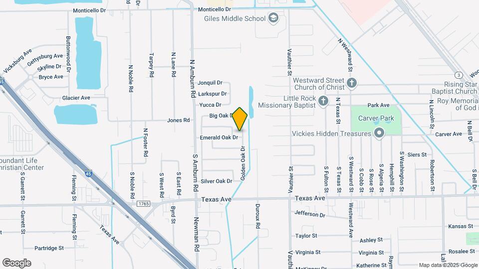 23 N Golden Oak Dr Map and Location Details