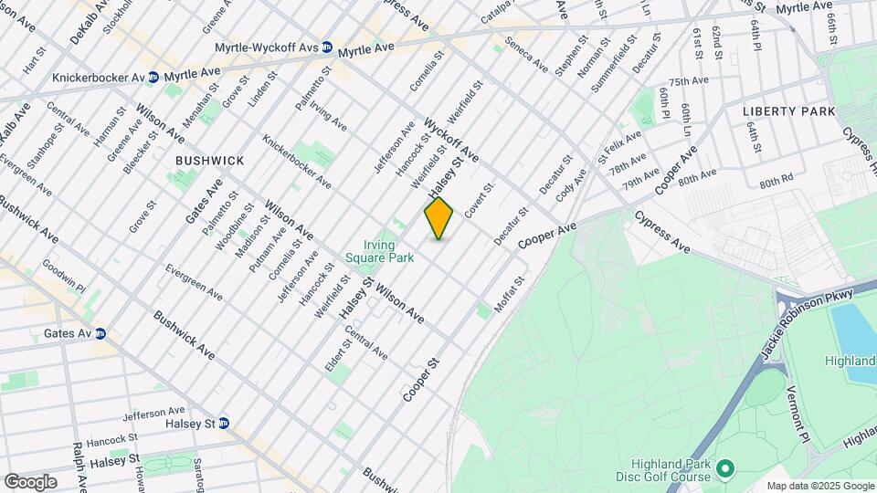 301 Covert St Mapa y Detalles de la Ubicación