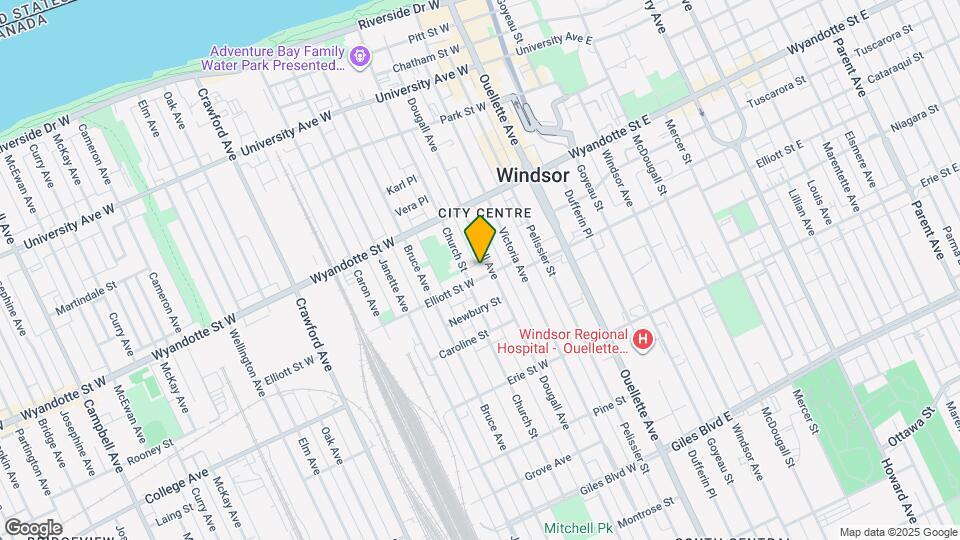 330 Elliott St W Map and Location Details