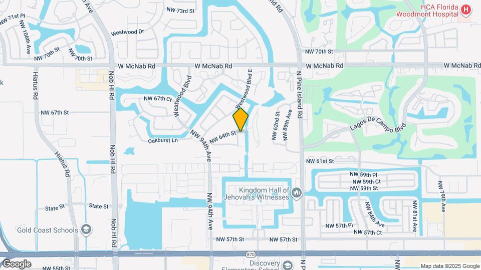 6343 Pinehurst Cir Map and Location Details