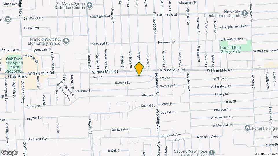 10211 Troy St Map and Location Details