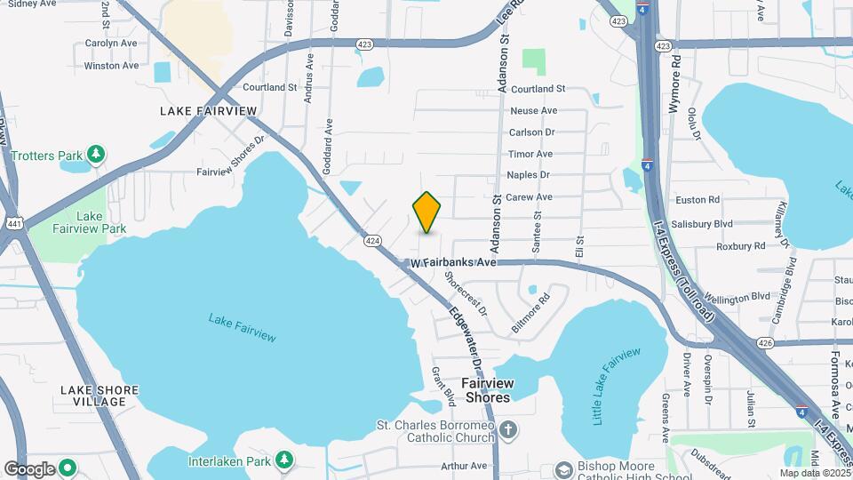 4425 Fairview Ave Map and Location Details