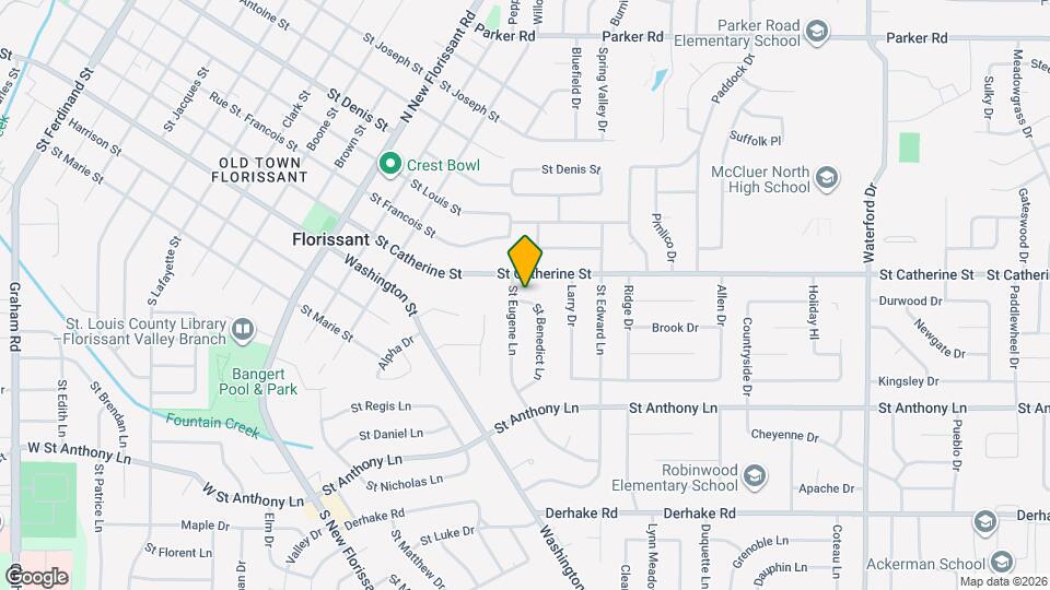 20 St Benedict Ln Map and Location Details