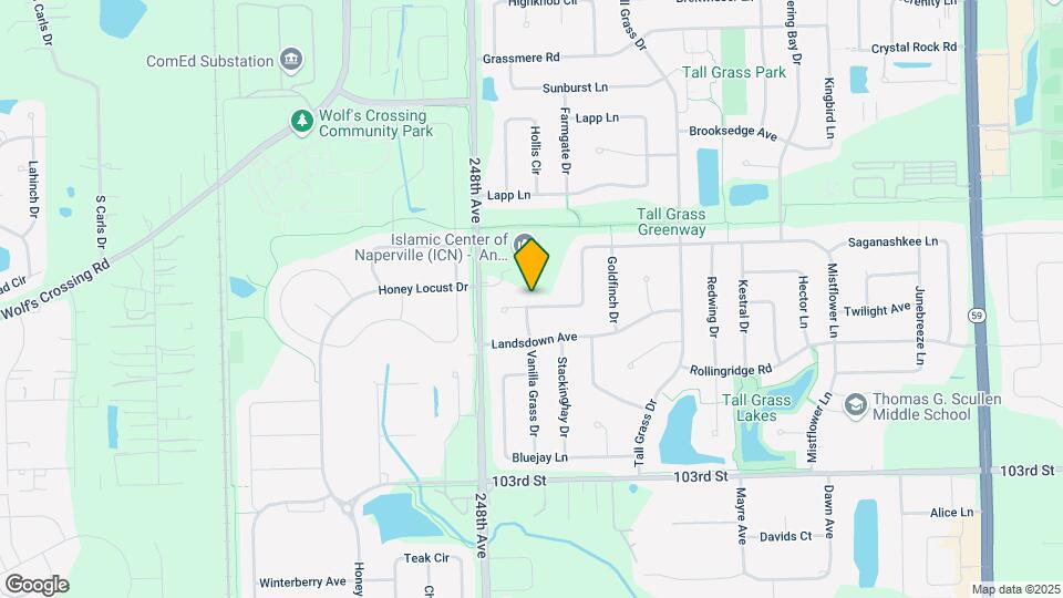 3839 Mistflower Ln Map and Location Details