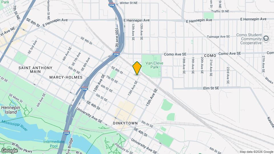 809 13th Ave SE Map and Location Details