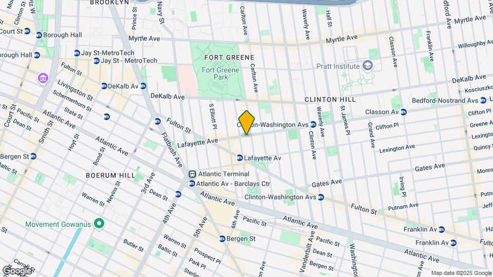 112 Lafayette Ave Map and Location Details