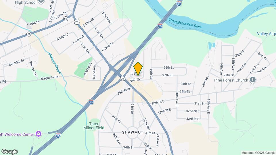 1905 28th St Map and Location Details