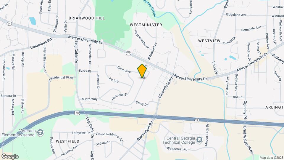 3657 Atwood Dr Map and Location Details