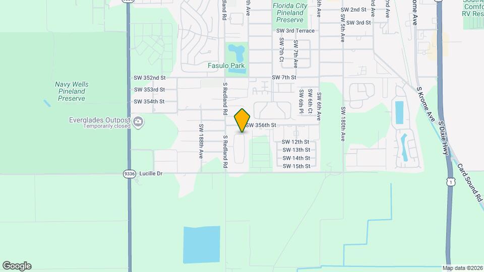 17932 SW 357th St Mapa y Detalles de la Ubicación