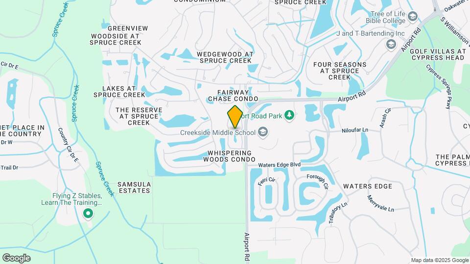 830 Airport Rd Map and Location Details