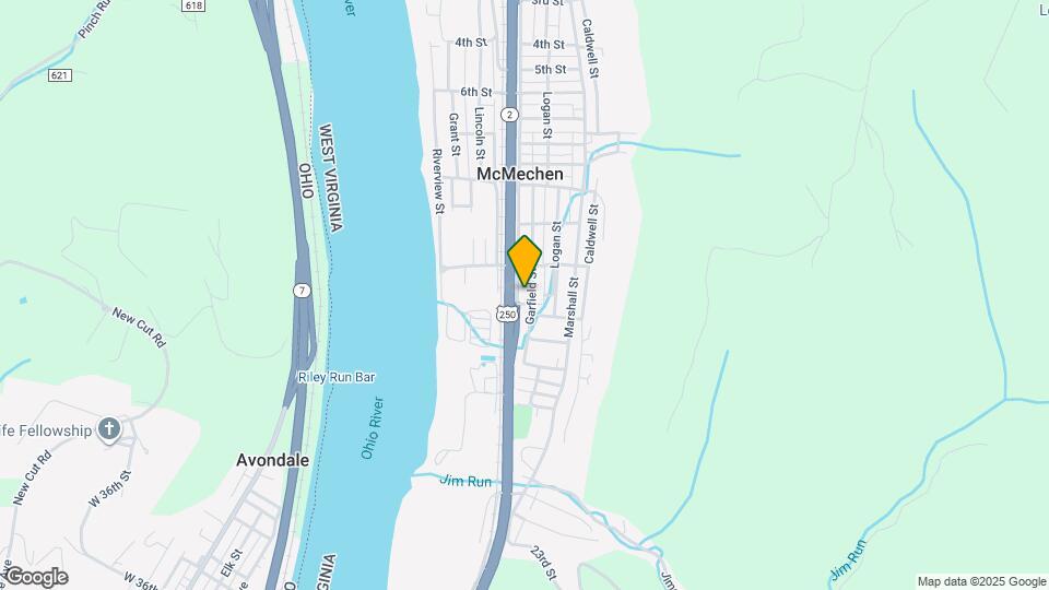 1219 Garfield St, Unit 2nd Fl Map and Location Details