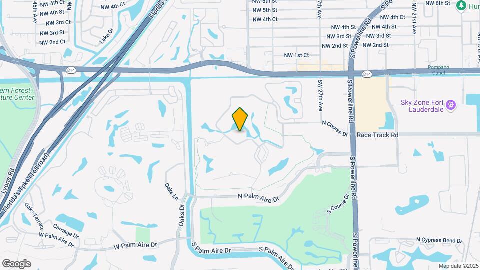 3051 N Course Dr Map and Location Details