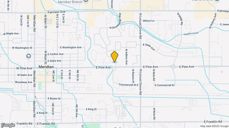 925 N Stonehenge Way Map and Location Details
