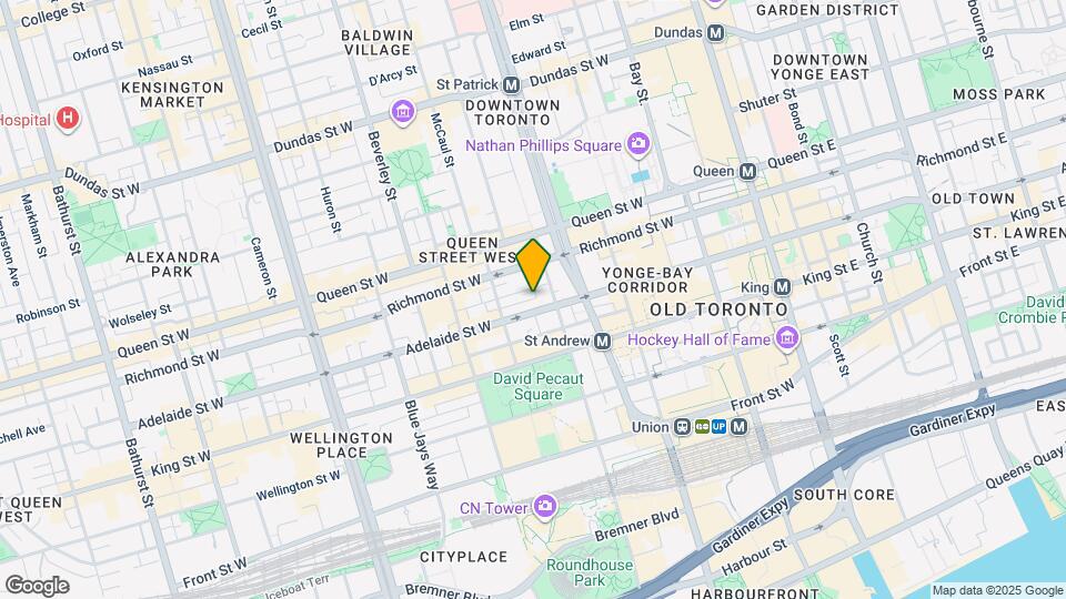 212A Adelaide St W Map and Location Details