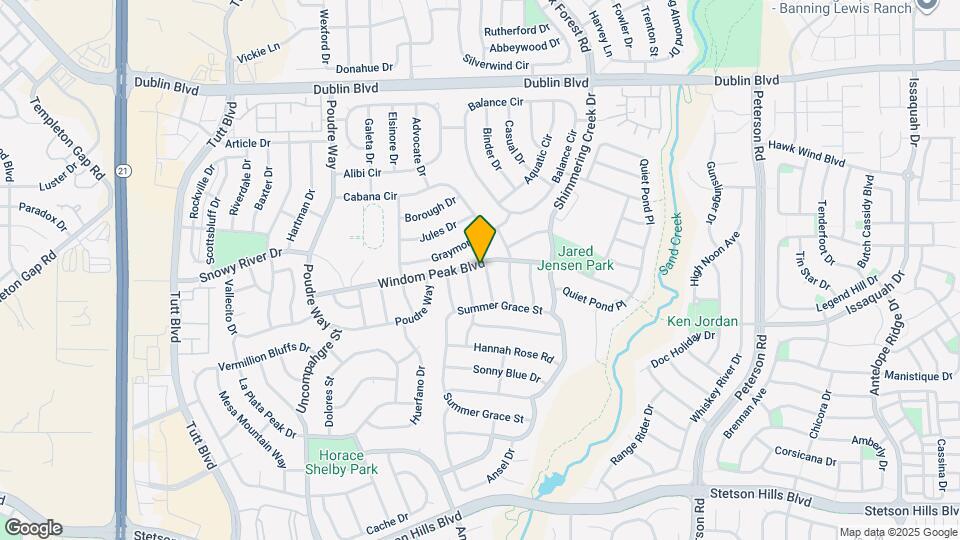 6492 Stella Luna Dr Map and Location Details