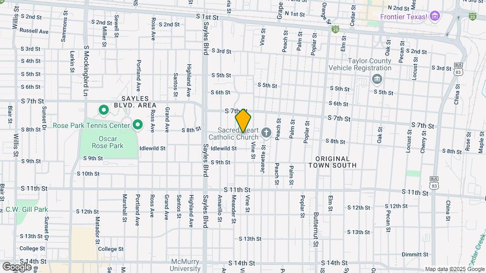 1835 S 8th St Map and Location Details