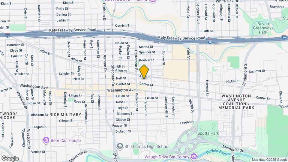 4410 Center St Map and Location Details