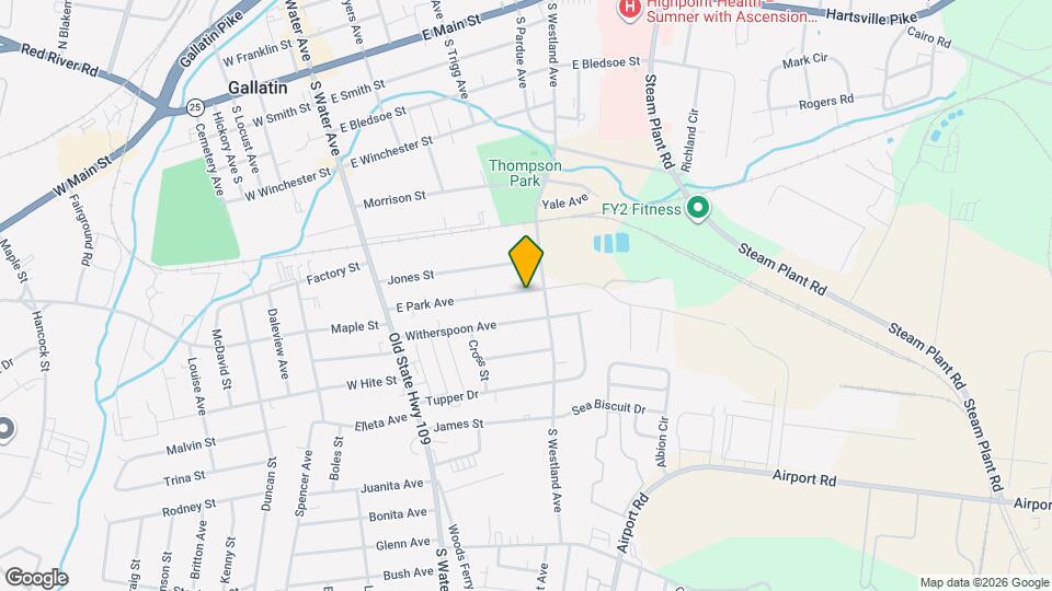 305 E Park Ave Map and Location Details